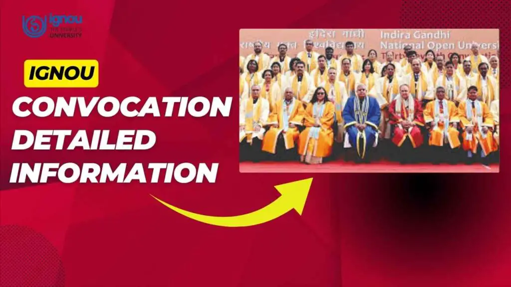 Online Registration for IGNOU 38th Convocation 2025: A Comprehensive ...