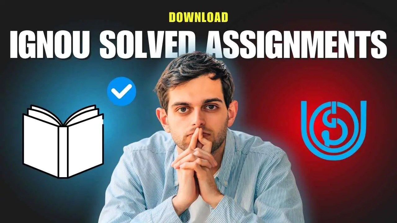 ignou solved assignments