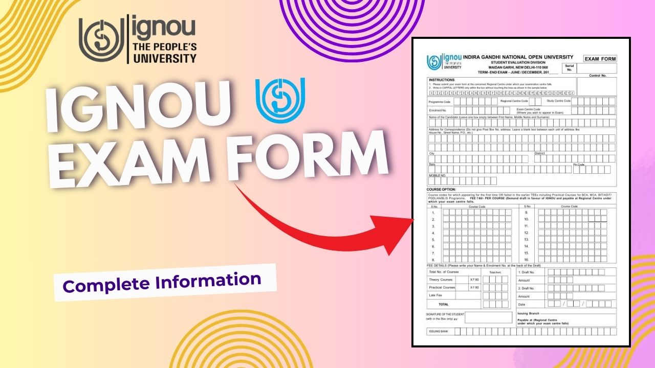 ignou exam form