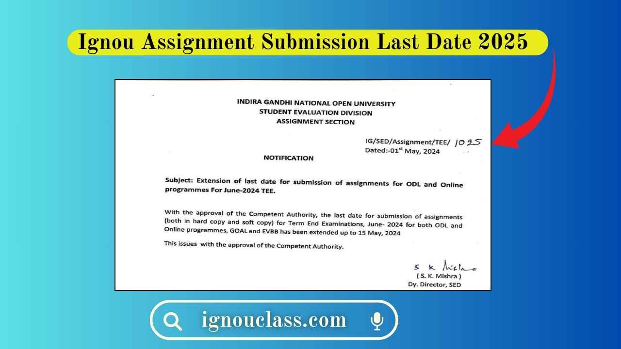 ignou assignment