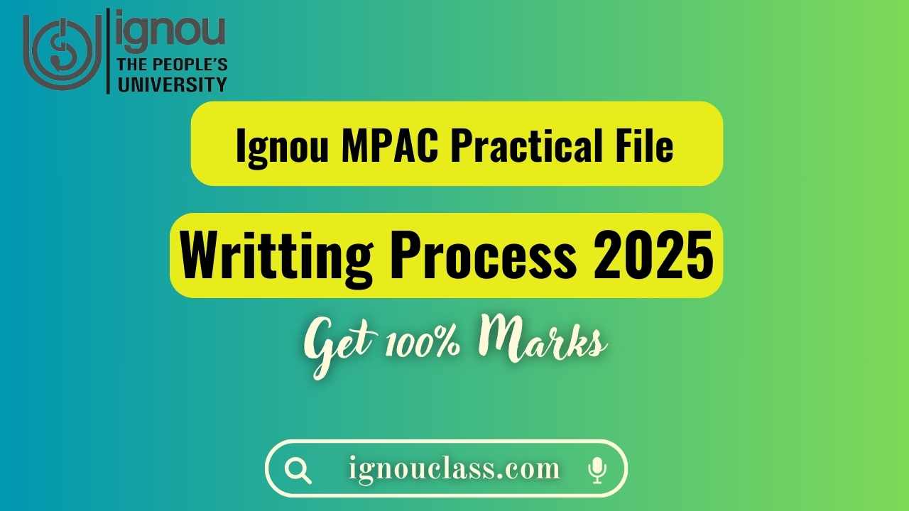 Ignou MPAC