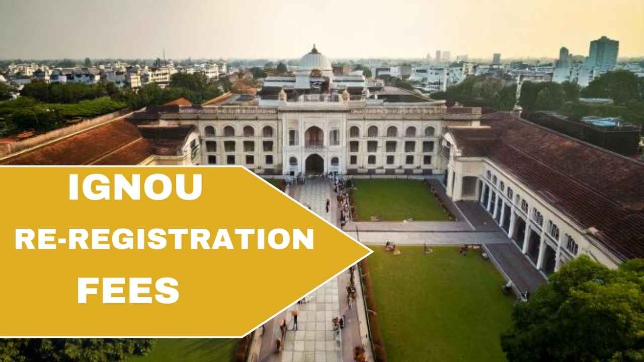 ignou re-registration fees