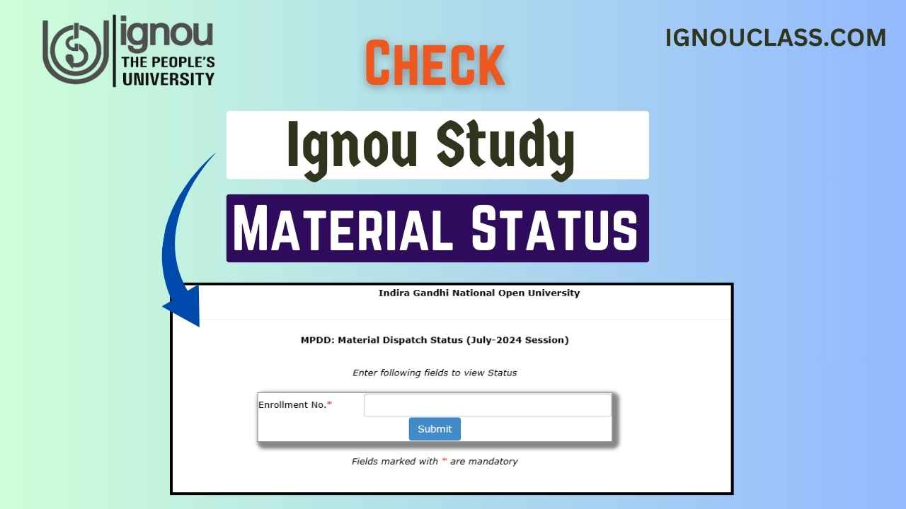 ignou study material