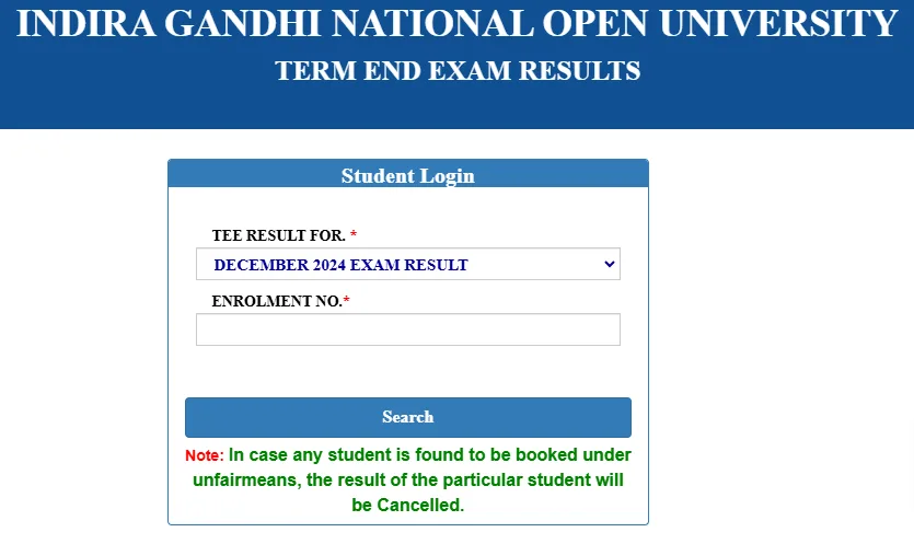 Ignou Result