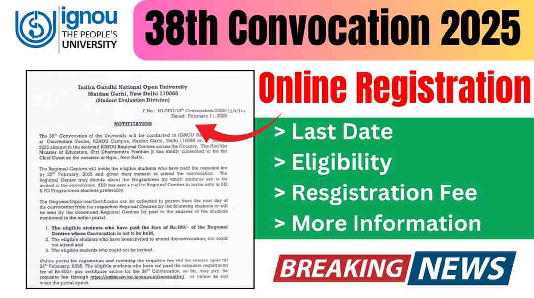 38th convocation